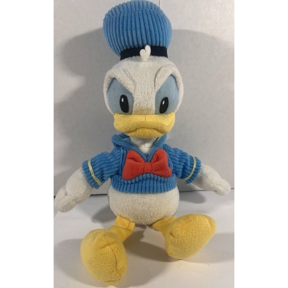 Disney Mickey Donald Duck Plush Just Play 10” Blue Outfit Pre-Owned